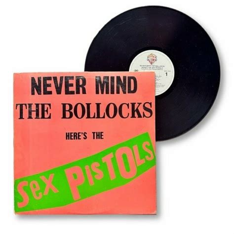 Sex Pistols Never Mind USA Joey Records