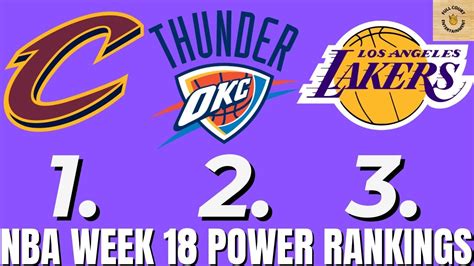 Week Nba Power Rankings Youtube