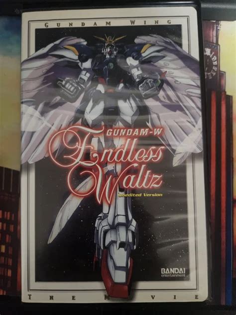 ENDLESS WALTZ GUNDAM Wing The Movie Unedited Version VHS Bandai Gundam