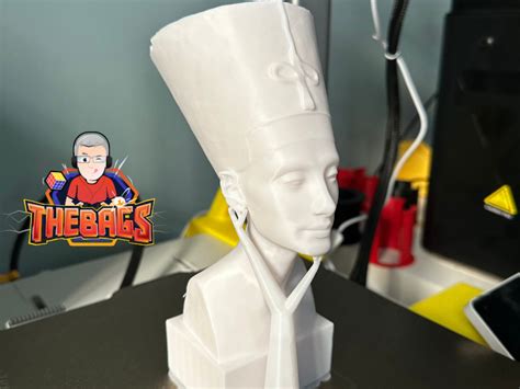 Mm De Altura Busto De Nefertiti Con Todo Detalle Por Thebags