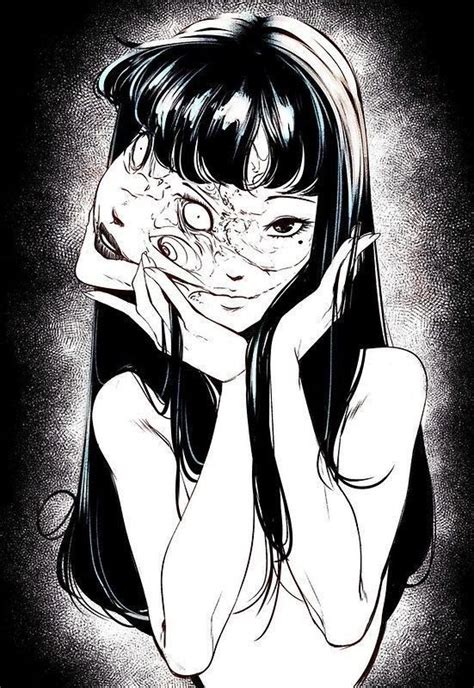 Pin By On Tomie Junji Ito Japanese Horror Anime Art Dark