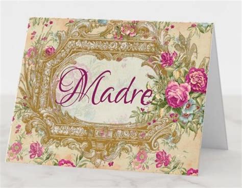 Madre Feliz D A De Las Madres Tarjeta Happy Mother S Day Card Spanish