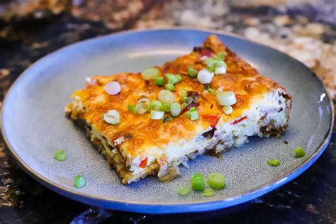 Hash Brown Brunch Squares Food And Festivities