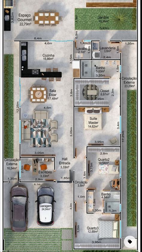 Pin de Marcos Cezar Rodrigues Pinto em CONSTRUÇÃO Planta de moradia