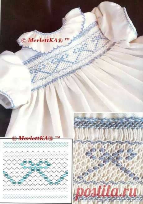 Amo El Patchwork Punto Smock Smocking Patterns Craft Smock