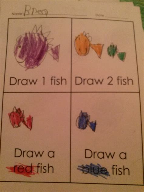 Making Patterns Counting Fish And Keeping Busy With Kinders Dr