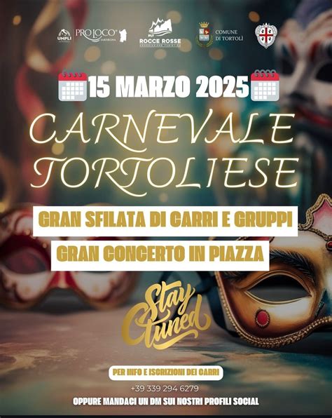 Carnevale Tortoliese Sardegnaturismo Sito Ufficiale Del Turismo