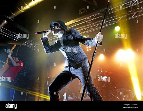 Maximo Park Performing Live On Stage At Liverpool O Academy Featuring