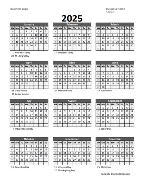 Monthly Calendar With Week Numbers Willie Dunavant