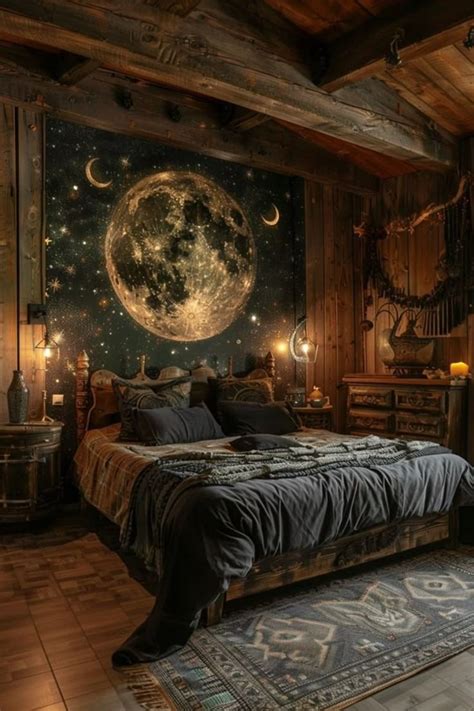 Enchanted Rustic Boho Witchy Bedroom Ideas Bedroom Interior Dream