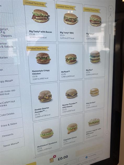 Mcdonald S Menu April Prices John R Rice