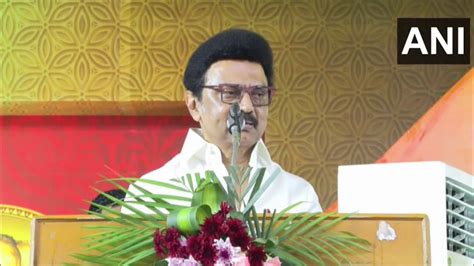 MK Stalin Dubs Hindi Renaming Of Laws Chauvinism Slams Hindi