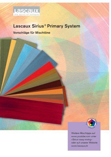 Lascaux Sirius Primary System Lascaux Colours Restauro Free