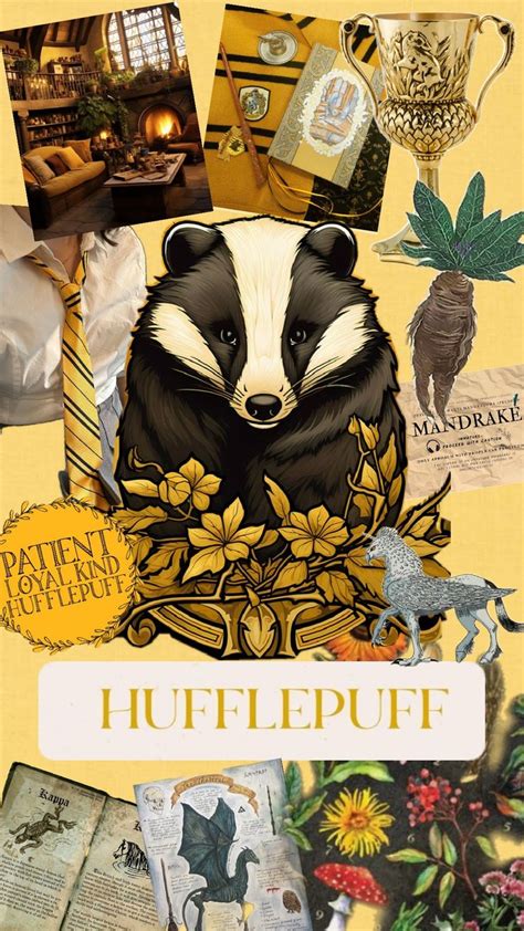 Hufflepuff Hogwarts Harry Potter Wallpaper Hufflepuff Harry