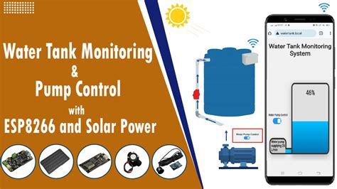 Iot Based Water Tank Monitoring Pump Control With Esp And Solar