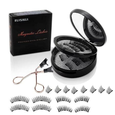 Amazon Magnetic Eyelashes Without Eyeliner Reusable Dual