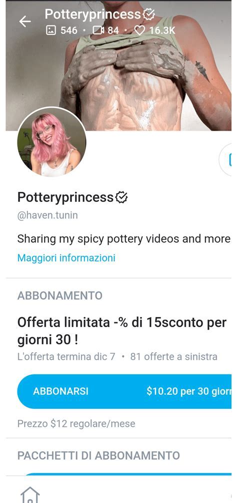 Pottery Princess Onlyfans Leaked Lost Tapes Recovered #3117 | Telegram