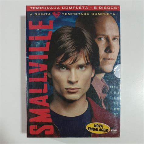 Box Dvd Smallville 5 Temporada Completa 6 Discos Novo Lacrado