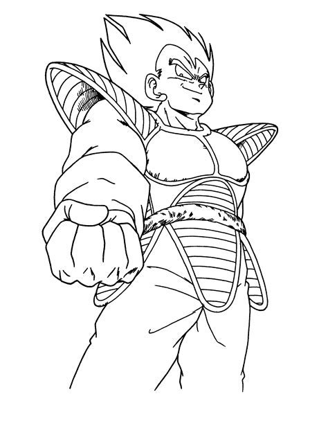 Dragon Ball Z Printable Coloring Pages Excel Web