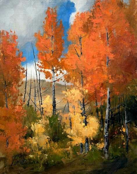 Glorious Autumn Santa Fe Landscape Painting Tutorial Painting