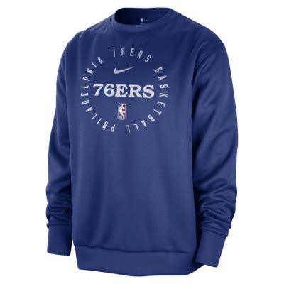 philadelphia ers spotlight mens nike dri fit nba crew neck