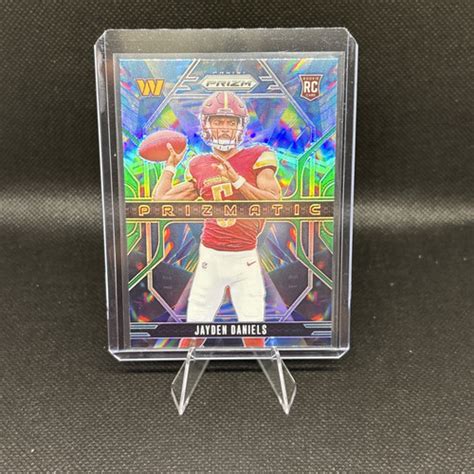 2024 Panini Prizm Prizmatic Silver Prizm 3 Jayden Daniels RC EBay