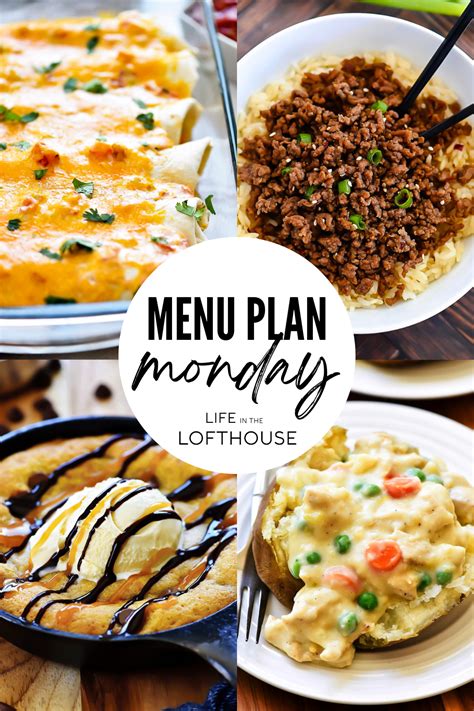 Menu Plan Monday #629 - Life In The Lofthouse