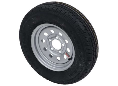 ST175 80R13 Castle Rock Tire W 13 Mod Steel Wheel 5 On 4 1 2 Load