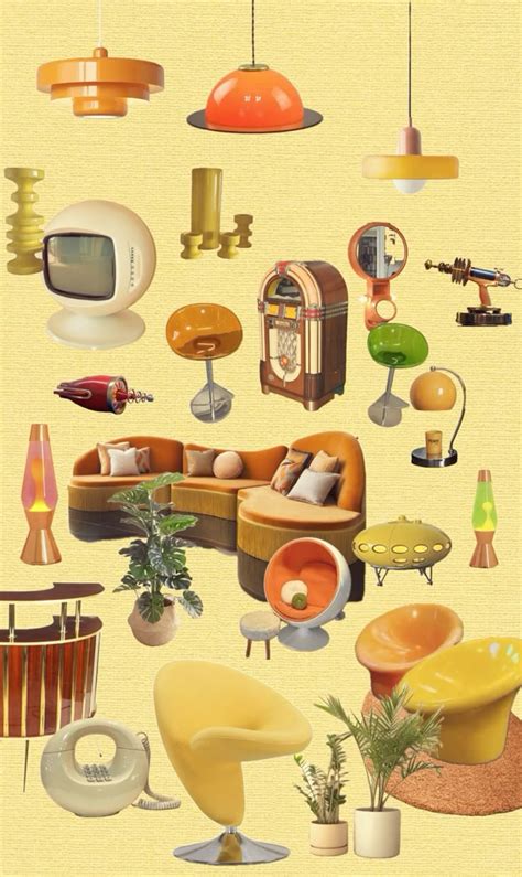 Retro Futuristic Home Decor Retro Interior Design Dream Apartment