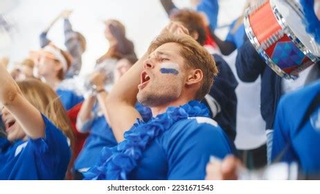 Man Cheering Sports Images Stock Photos And Vectors