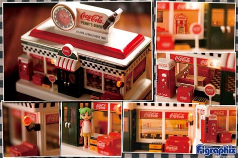 Coca Cola Penny S Diner Miniature Clock Coca Cola Decor Miniature