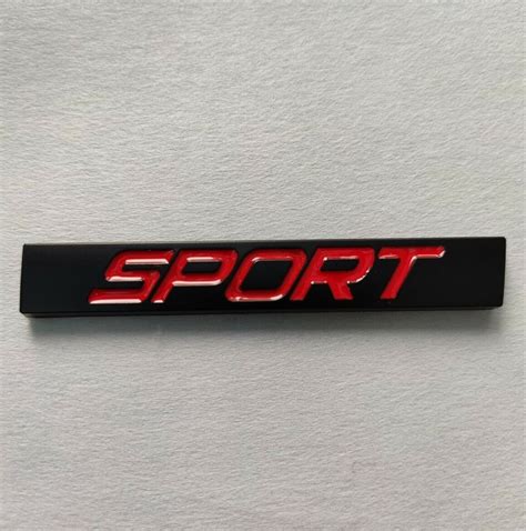 Schwarz Rot Sport Metall Abzeichen Emblem F R Mercedes Benz Cla Cls Clk