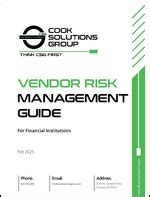 Vendor Risk Management Guide For Financial Institutions Atm Marketplace