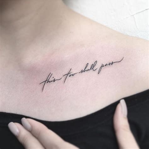 Inspiring Quote Tattoos About Strength Female Empowerment More