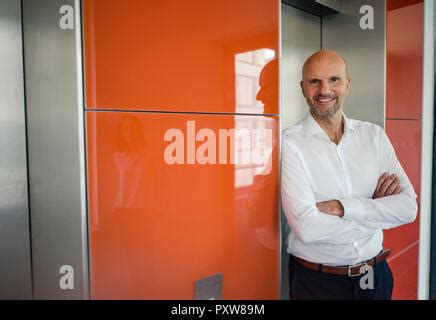 Portrait Of A Successful Businessman Stock Photo Alamy