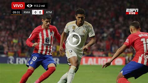 Dónde ver Real Madrid vs Atlético de Madrid EN VIVO ONLINE GRATIS