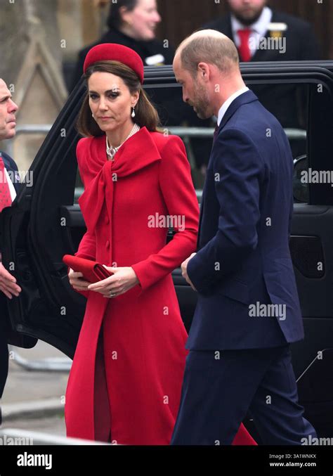 London Uk March Th The Prince Of Wales And The Princess Of