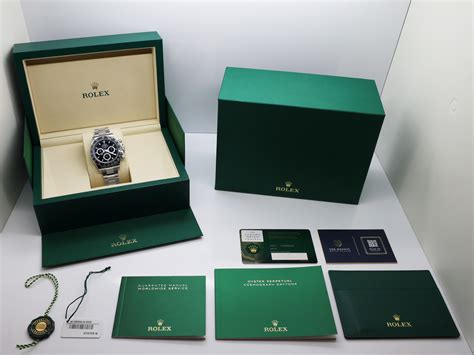 GENTS ROLEX DAYTONA 126500LN STAINLESS STEEL BLACK DIAL NEW MODEL