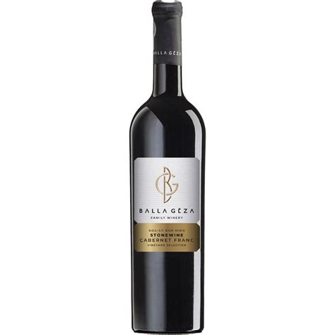 Vin Rosu Sec Balla Geza Stonewine Cabernet Franc 0 75L