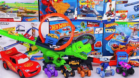 Hot Wheels Collection Unboxing Toy Review Asmr Hot Wheels City T Rex