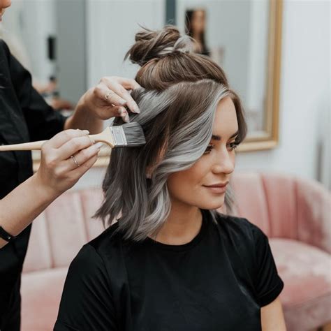 Gray Highlights For Brown Hair Over 50 Stylish Ways To Embrace Natural