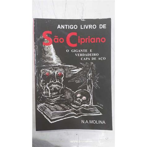 Livro Antigo Livro de São Cipriano O Gigante e Verdadeiro Capa de