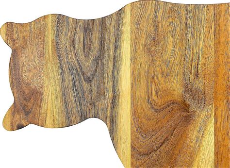 Funny Cat Shaped Acacia Organic Wood Cutting Board For Serving Platter