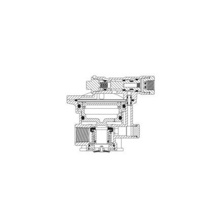 Sealco Air Brake Relay Valve Charging Style Delivery Ports