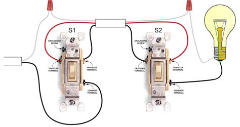 How To Wire A 3 Way Switch Diagram