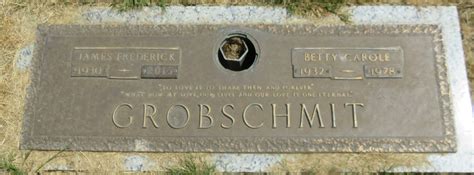 James Frederick Jim Grobschmit Find A Grave Memorial