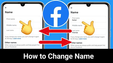 How To Change Your Name On Facebook Change Facebook Profile Name YouTube