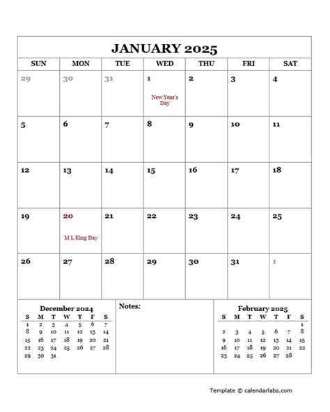 Monthly Calendar Template To Print X Area Conclusive Consequent