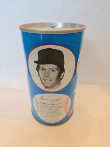 Tommy John Empty Royal Crown Rc Cola Baseball Soda Can Ebay