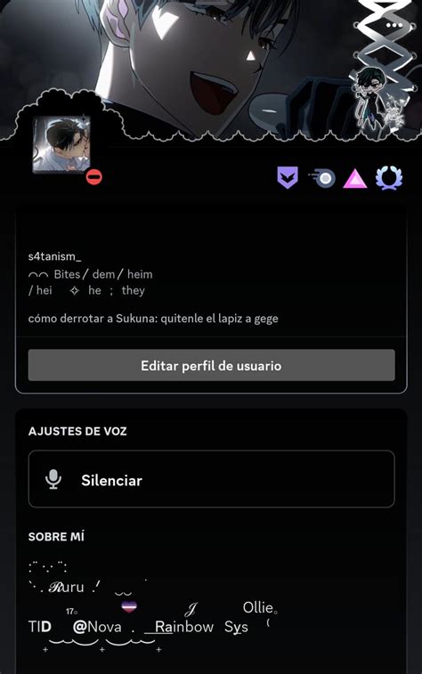 Perfil De Discord Free Use